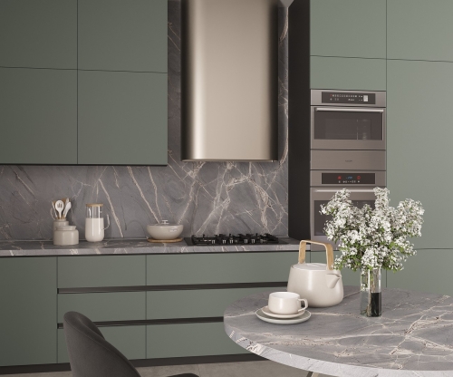 Столешница Мерано серый