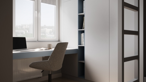 ЛМДФ PS Smart Тёплый серый (матовый)