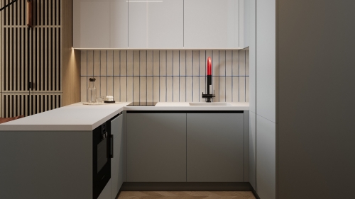 ЛМДФ PS Smart Серо-голубой (матовый)