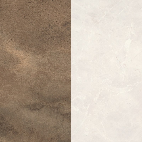 Стеновая панель Титанит песочно-бежевый/Мрамор Кремона ЭГГЕР