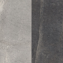 Стеновая панель Мрамор Кандела светло-серый/Камень Кандела антрацит ЭГГЕР