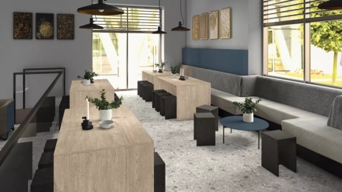 Столешница Дуб Шпрее серо-бежевый ЭГГЕР