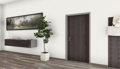 ЛМДФ Дуб Шерман антрацит