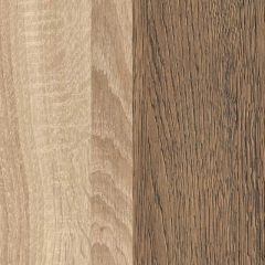 Стеновая панель Дуб Бардолино натуральный/Дуб Бельмонт коричневый ЭГГЕР